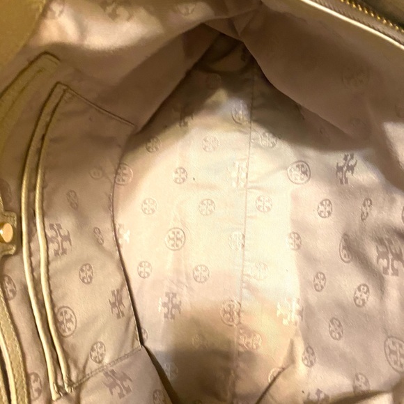 Authentic Tory Burch slouchy tote - Picture 5 of 5